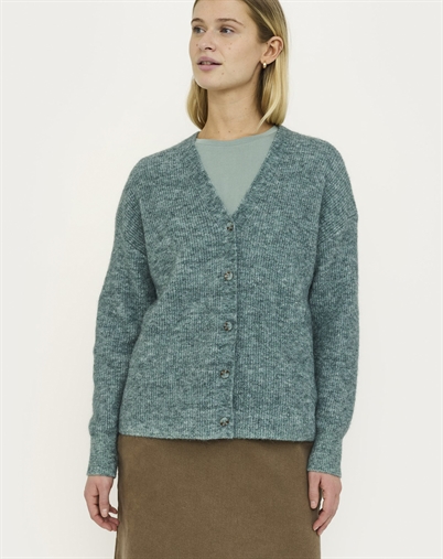 Soft Rebels - SRAlliy Strik Cardigan - Abyss Melange